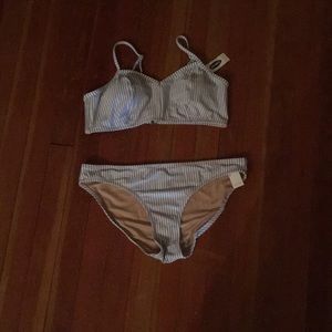 Seersucker bikini size medium